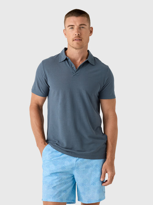 Alex Crane Men's Crepe Polo
