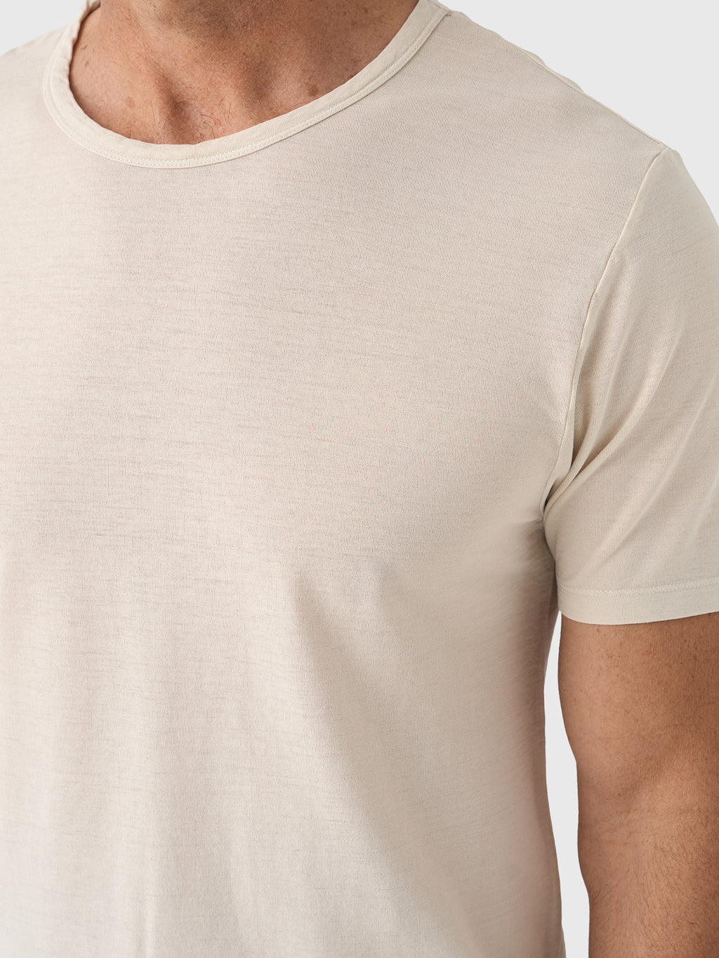 Alex Crane Men's Crepe Tee - Saint Bernard