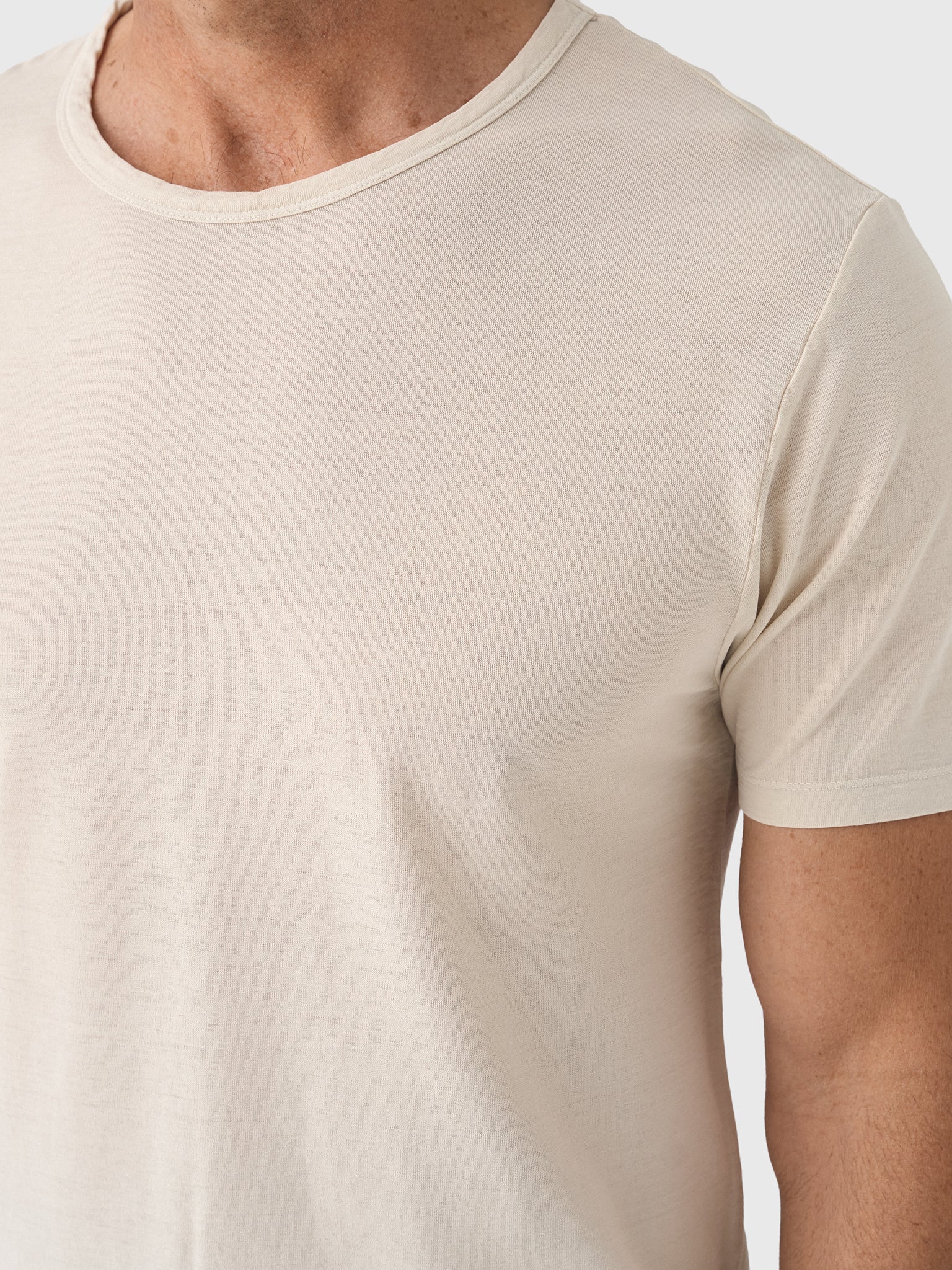 Alex Crane Men's Crepe Tee - Saint Bernard