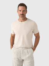 Alex Crane Men's Crepe Tee - Saint Bernard