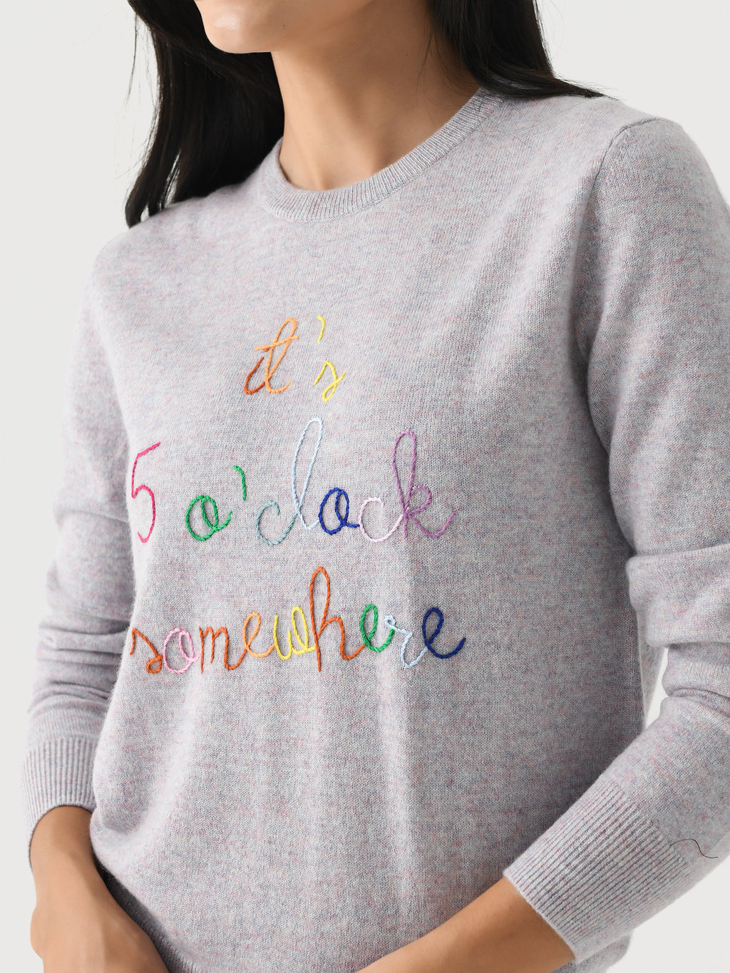 CREWNECK5OCLOCKxLILACHEATHER-alt4