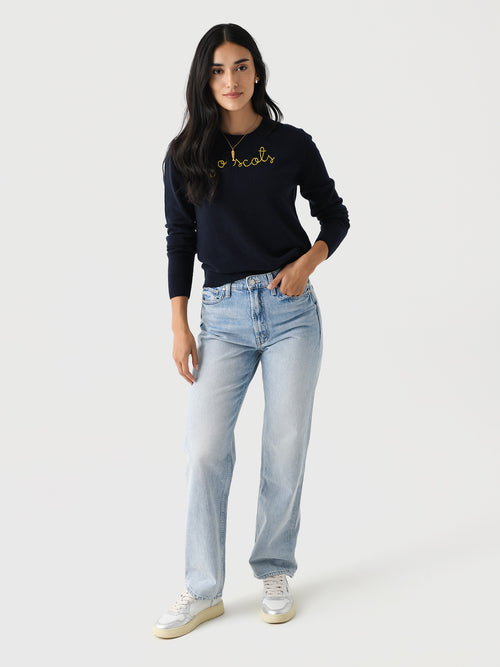 Lingua Franca Women's Go Scots Crewneck Sweater