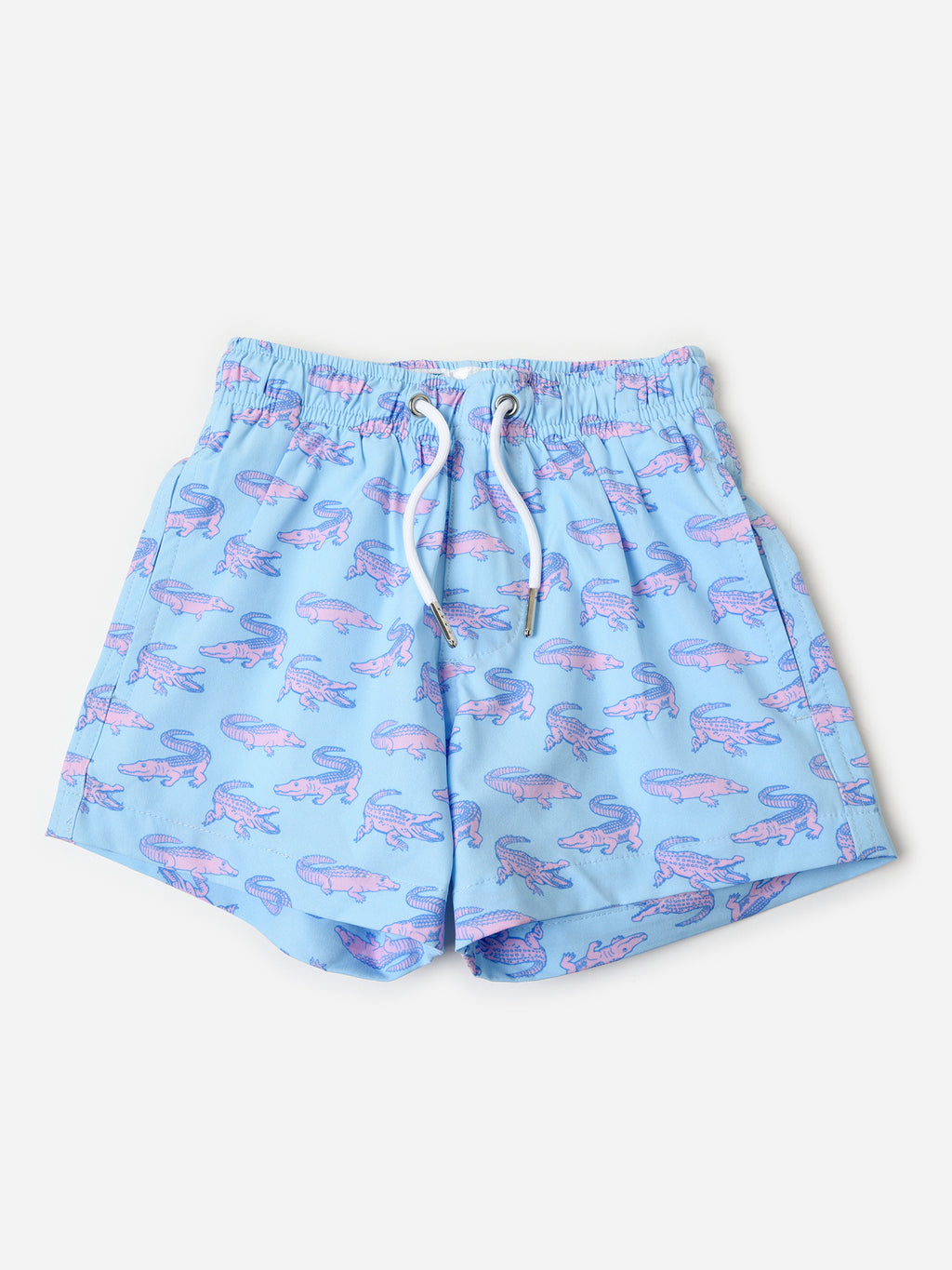 Bermies Boys' Crocodile Cove Swim Trunk - Saint Bernard