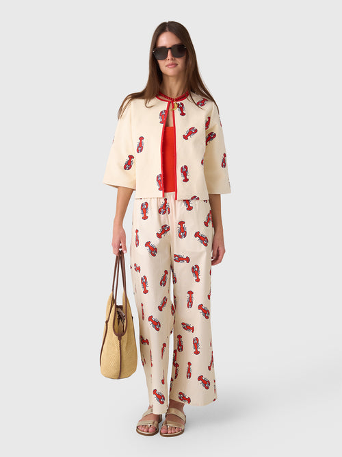 Cadets Women's Cropped Terry Jacket