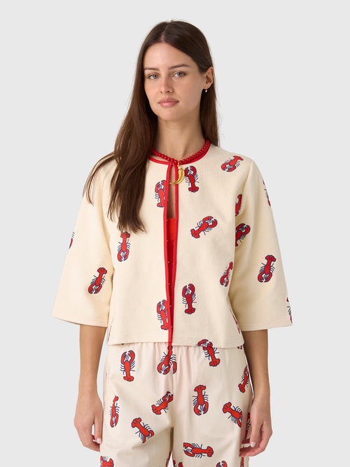 Cadets Women's Cropped Terry Jacket