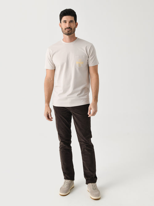 Saint Bernard Men's Cross Pocket Tee