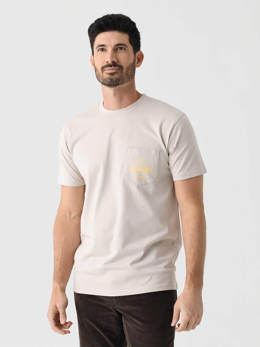 Saint Bernard Men's Cross Pocket Tee - Saint Bernard