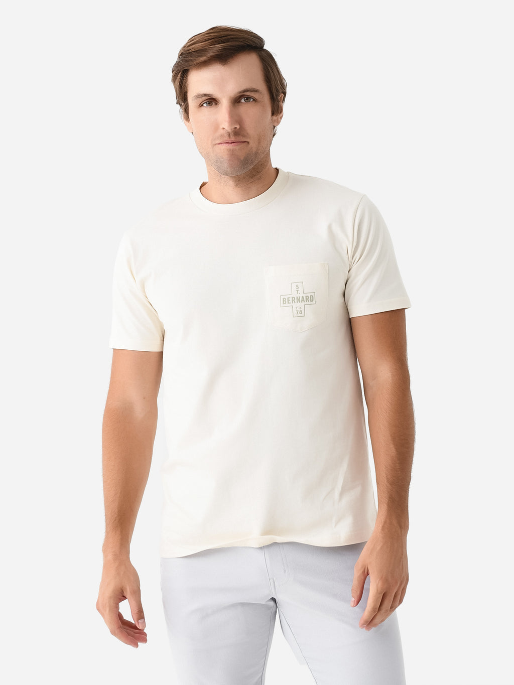 Saint Bernard Men's Cross Pocket Tee - Saint Bernard