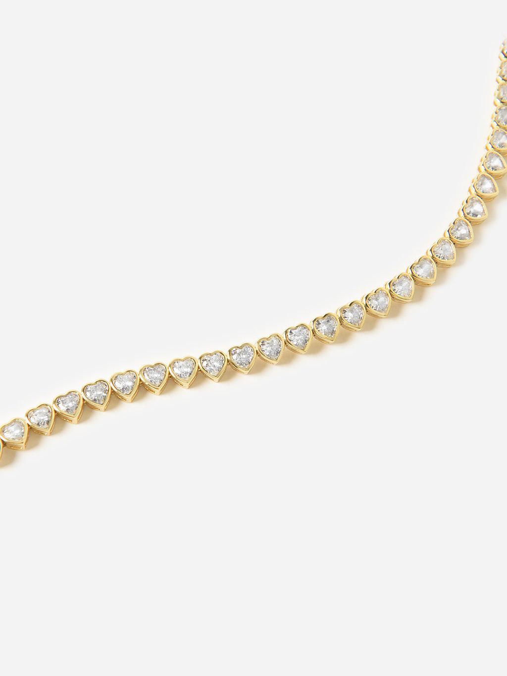 Alexa Leigh Nora Heart Tennis Bracelet - Saint Bernard