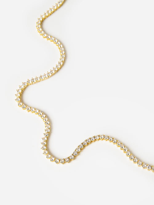 Alexa Leigh Women's Crystal Tennis Necklace