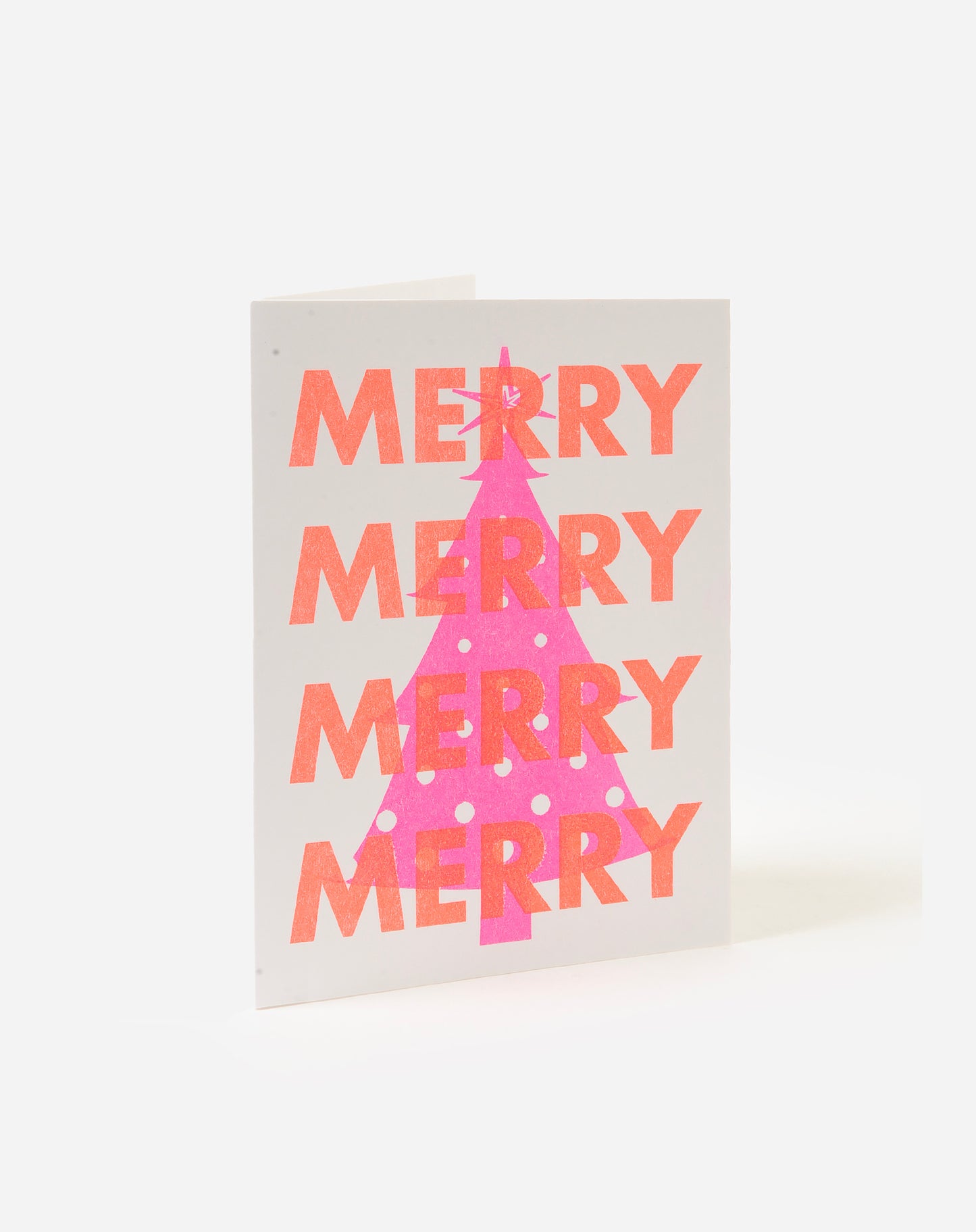 Next Chapter Studio Merry Pink Tree Card
