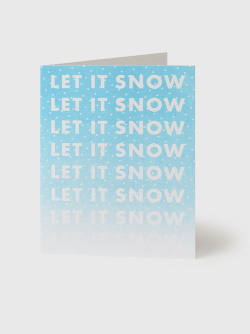 Next Chapter Studio Let It Snow Card