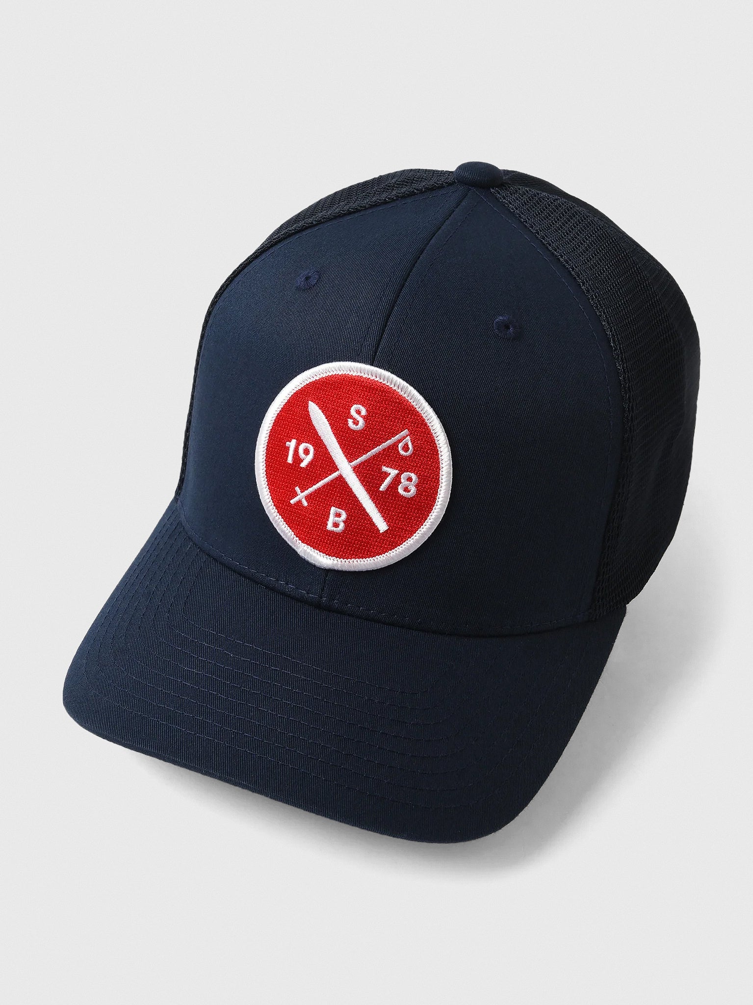 Saint Bernard Ski Cross Trucker Hat - Saint Bernard
