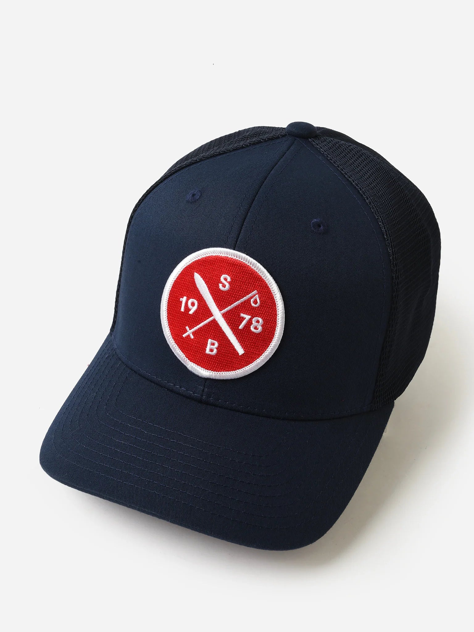 Saint Bernard Ski Cross Trucker Hat - Saint Bernard