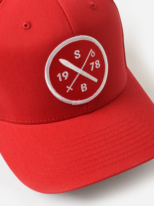 Saint Bernard Ski Cross Trucker Hat