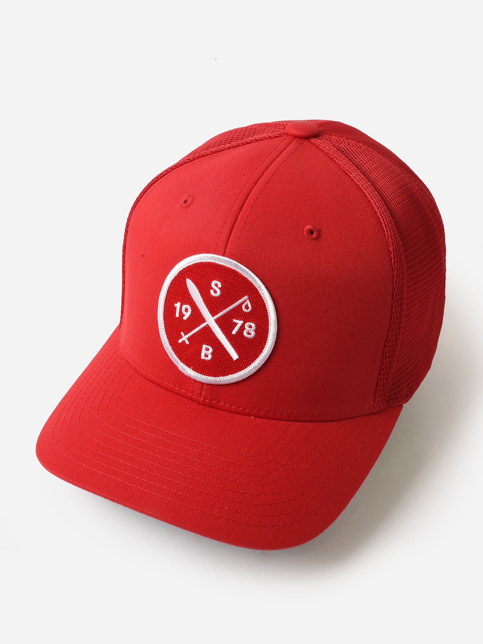 Saint Bernard Ski Cross Trucker Hat - Saint Bernard