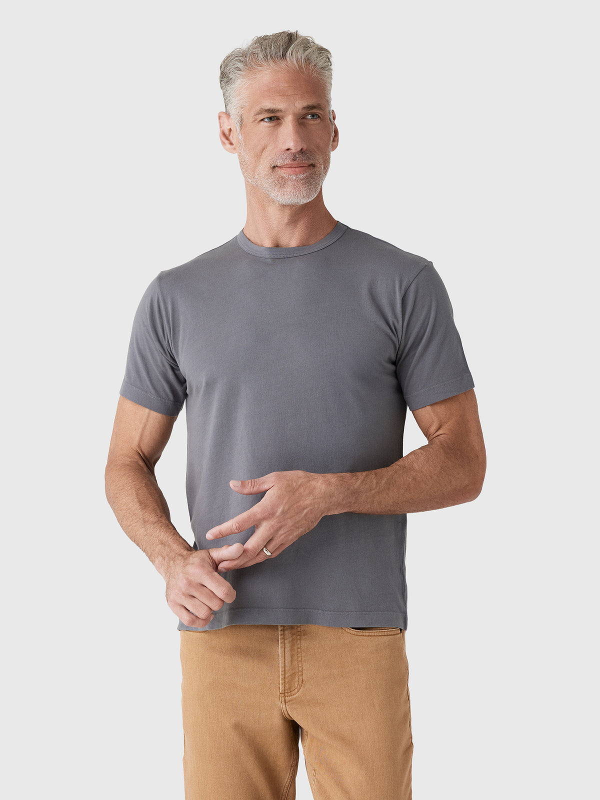 East Cape Men's Short Sleeve Crew Tee - Saint Bernard