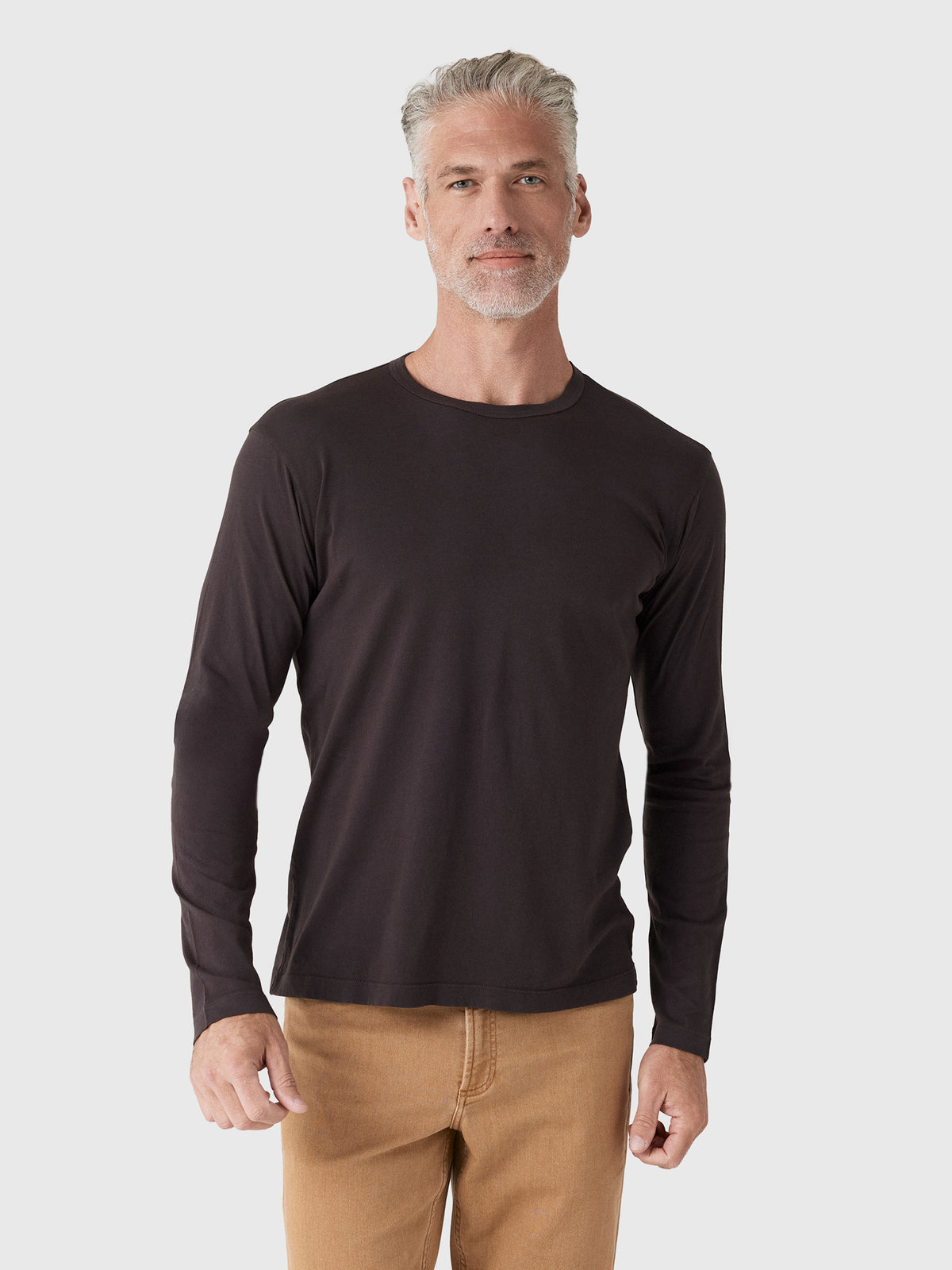 East Cape Men's Long Sleeve Crew Tee - Saint Bernard