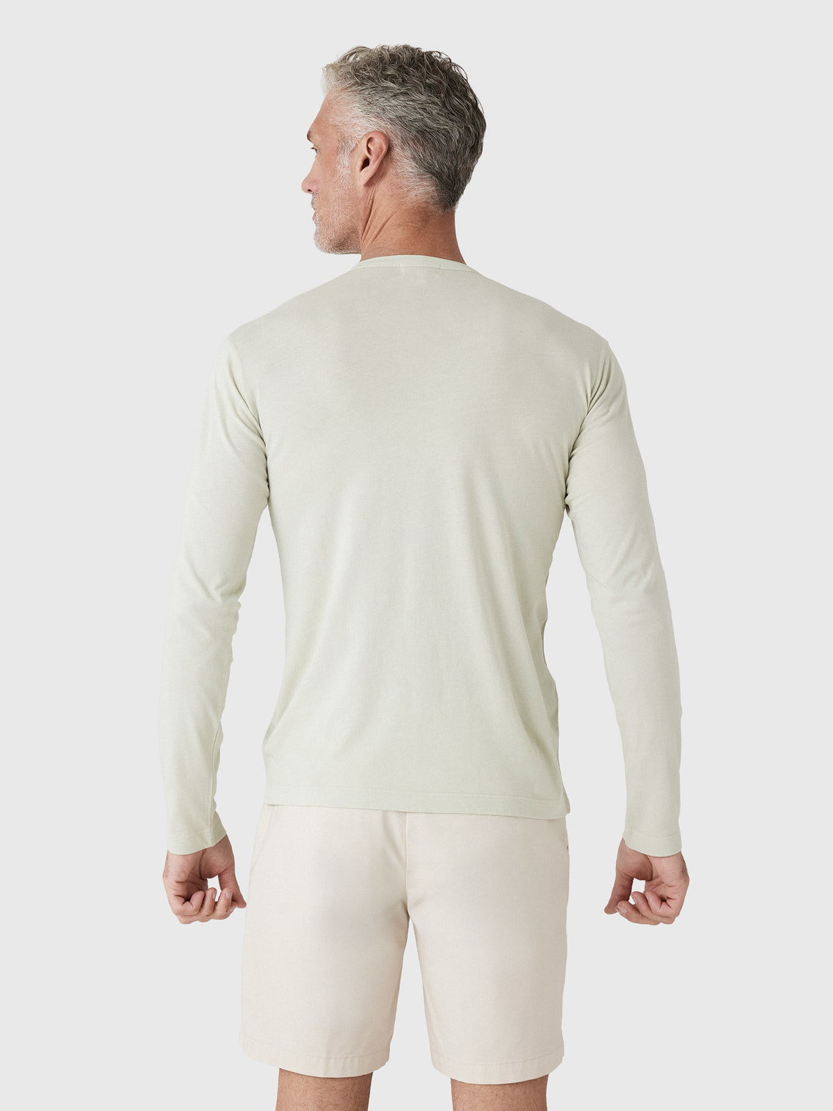 East Cape Men's Long Sleeve Crew Tee - Saint Bernard
