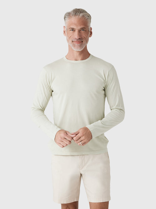 East Cape Men's Long Sleeve Crew Tee - Saint Bernard