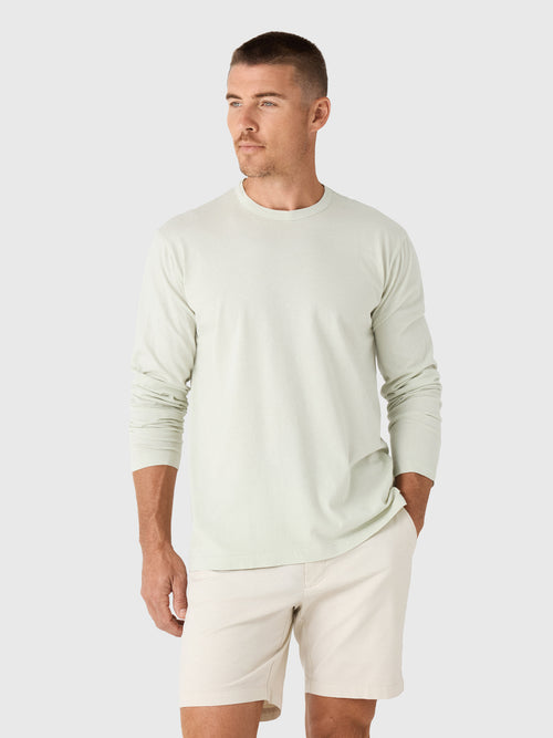East Cape Men's Long Sleeve Crew Tee - Saint Bernard