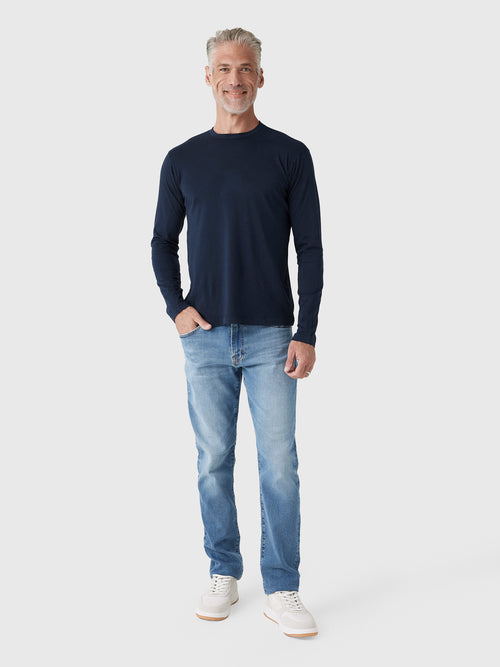 East Cape Men's Long Sleeve Crew Tee - Saint Bernard