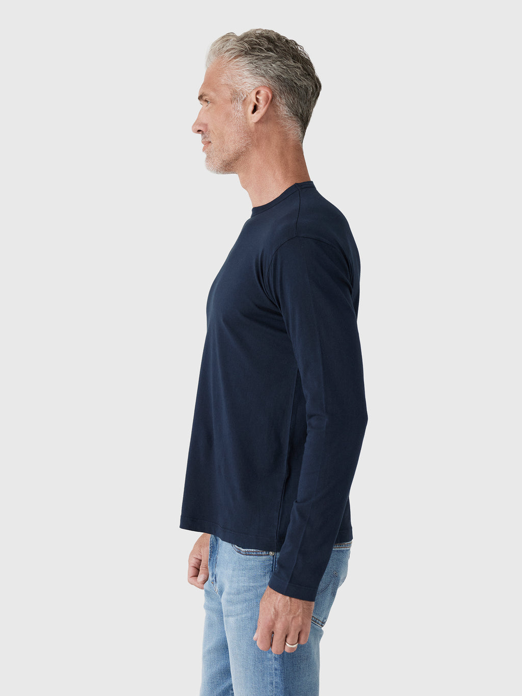 East Cape Men's Long Sleeve Crew Tee - Saint Bernard
