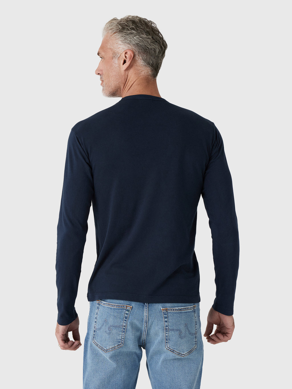East Cape Men's Long Sleeve Crew Tee - Saint Bernard