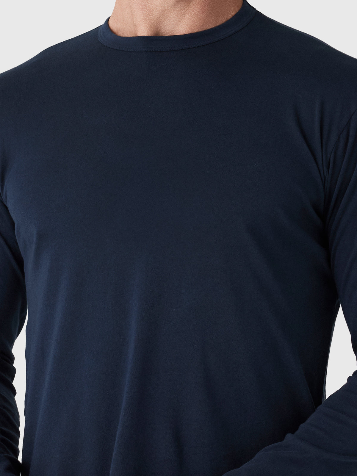 East Cape Men's Long Sleeve Crew Tee - Saint Bernard
