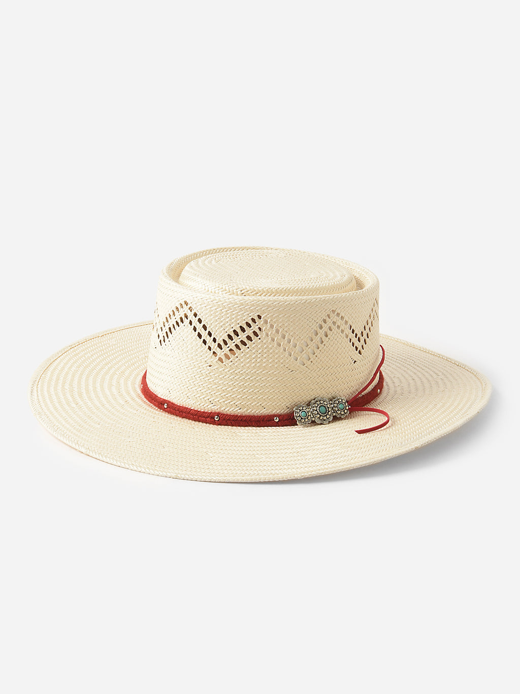 Charlie 1 Horse Women's Painted Borders Hat - Saint Bernard