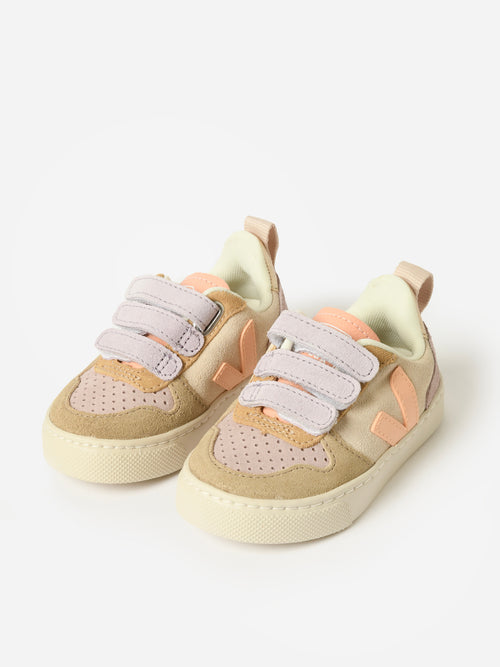 VEJA Kids' Small V-10 Suede Sneaker