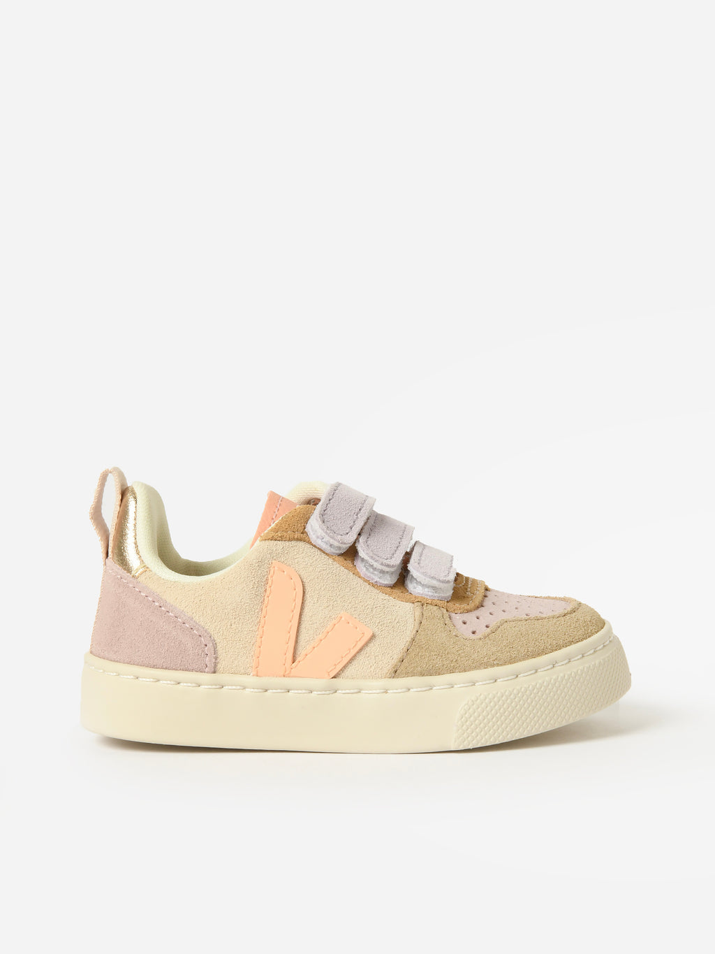 VEJA Kids' Small V-10 Suede Sneaker - Saint Bernard