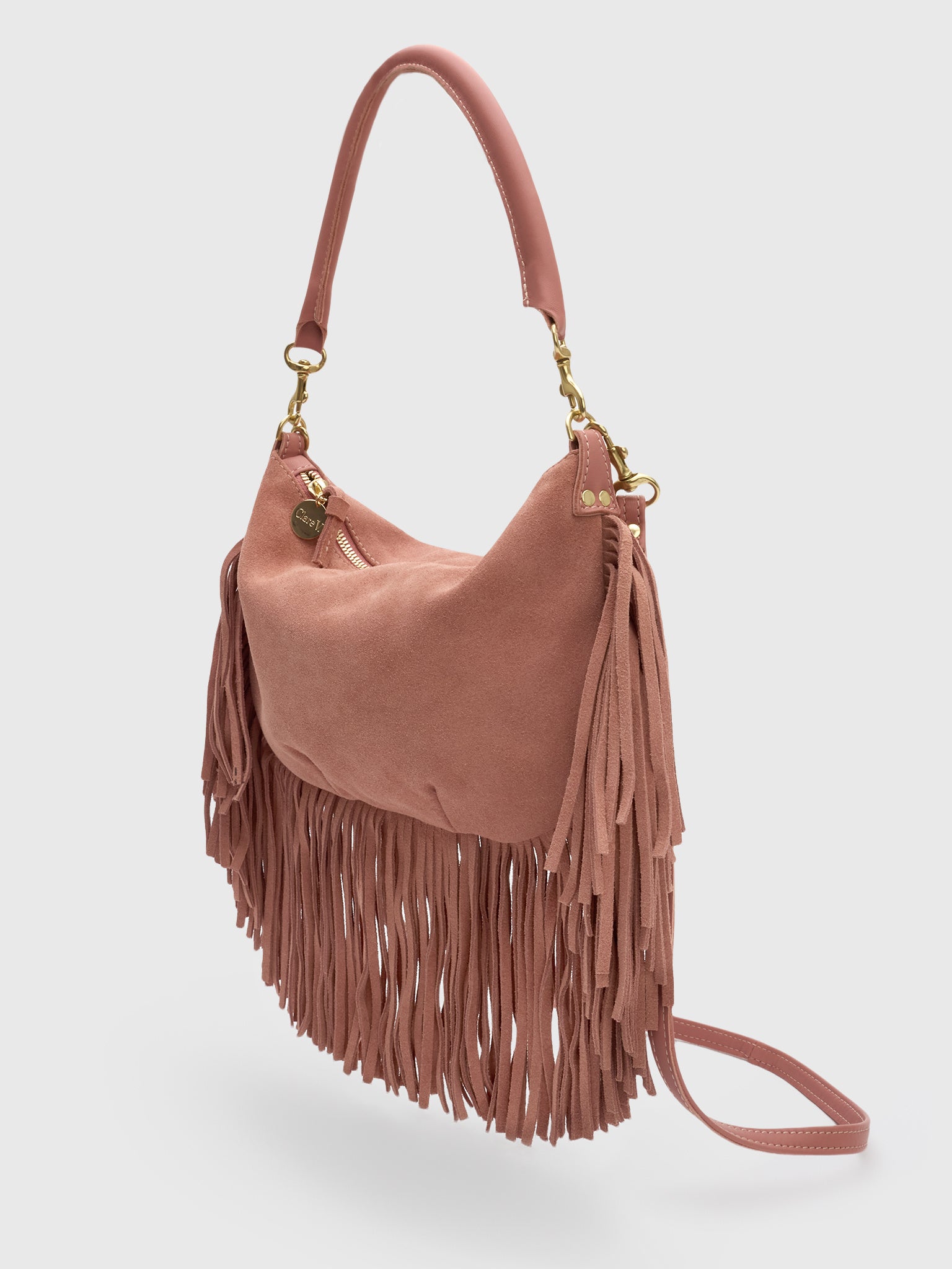 Clare V. Petit Moyen Messenger Bag - Saint Bernard