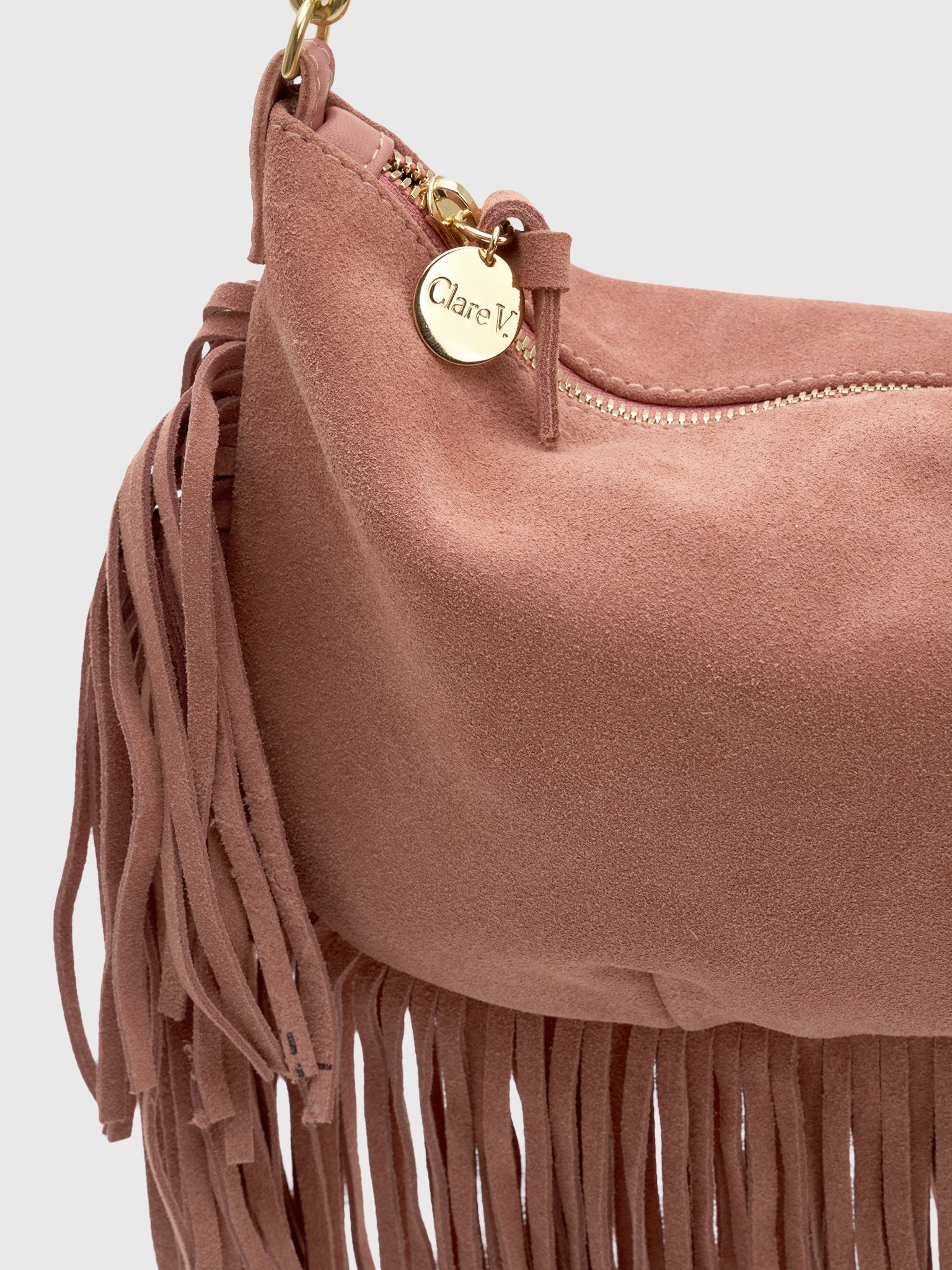 Clare V. Petit Moyen Messenger Bag - Saint Bernard