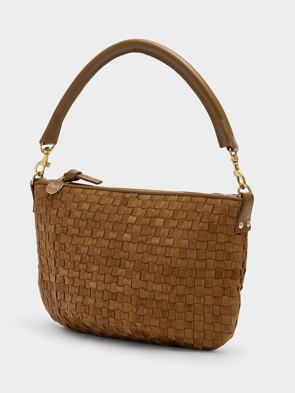 Clare V. Petit Moyen Messenger Bag - Saint Bernard