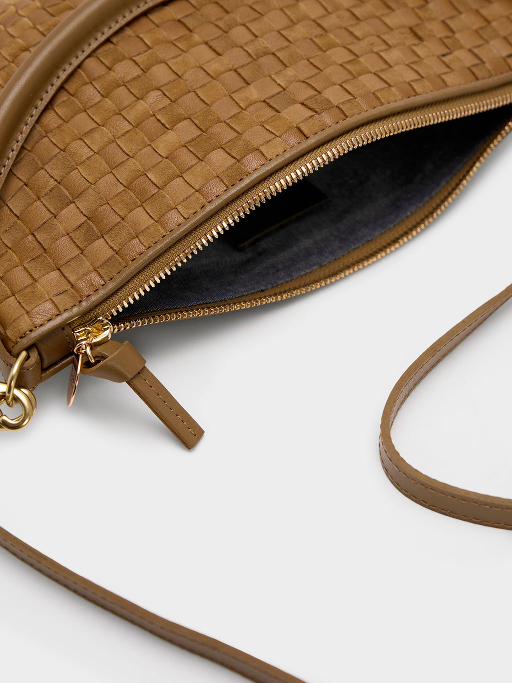 Clare V. Petit Moyen Messenger Bag - Saint Bernard