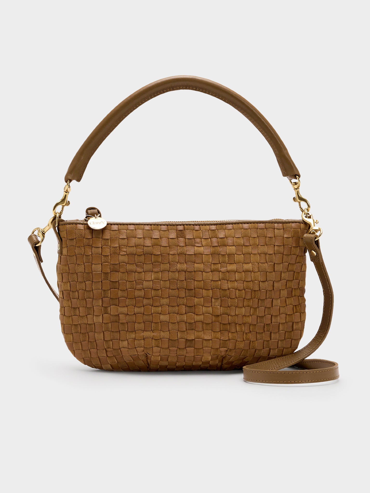 Clare V. Petit Moyen Messenger Bag - Saint Bernard