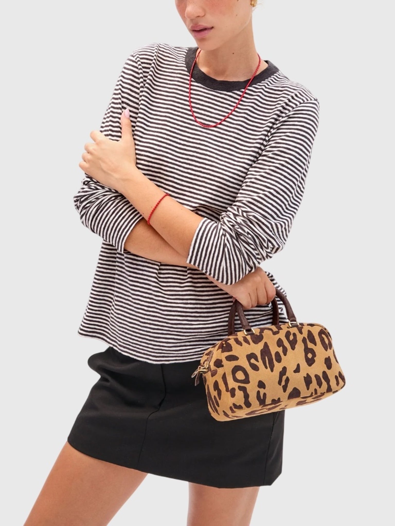 Clare V. Petite Claudine Bag - Saint Bernard