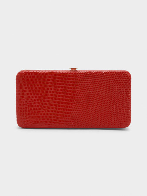 Clare V. Le Tabac Clutch - Saint Bernard