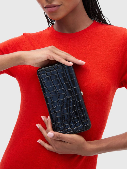 Clare V. Le Tabac Clutch - Saint Bernard