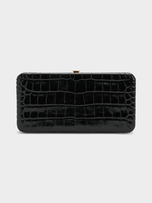 Clare V. Le Tabac Clutch - Saint Bernard
