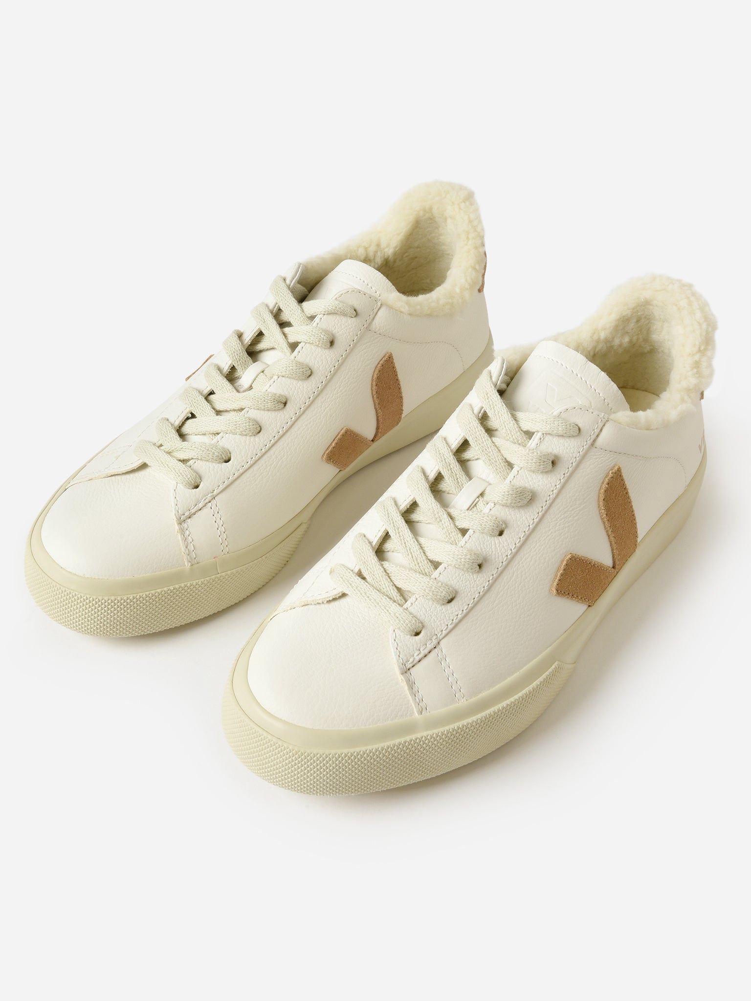 VEJA Women's Campo Fured Chromefree Leather Sneaker - Saint Bernard
