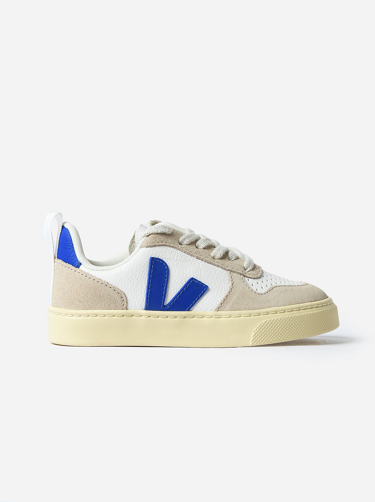 VEJA Kids' V-10 Chromefree Leather Sneaker - Saint Bernard