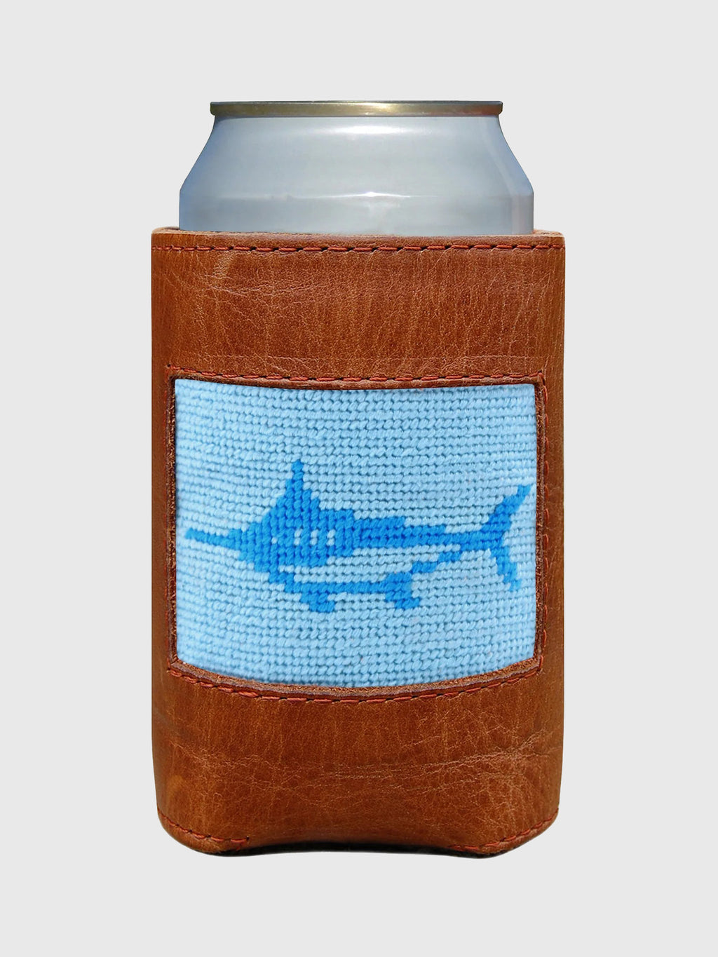 Smathers & Branson Trophy Marlin Needlepoint Can Cooler - Saint Bernard
