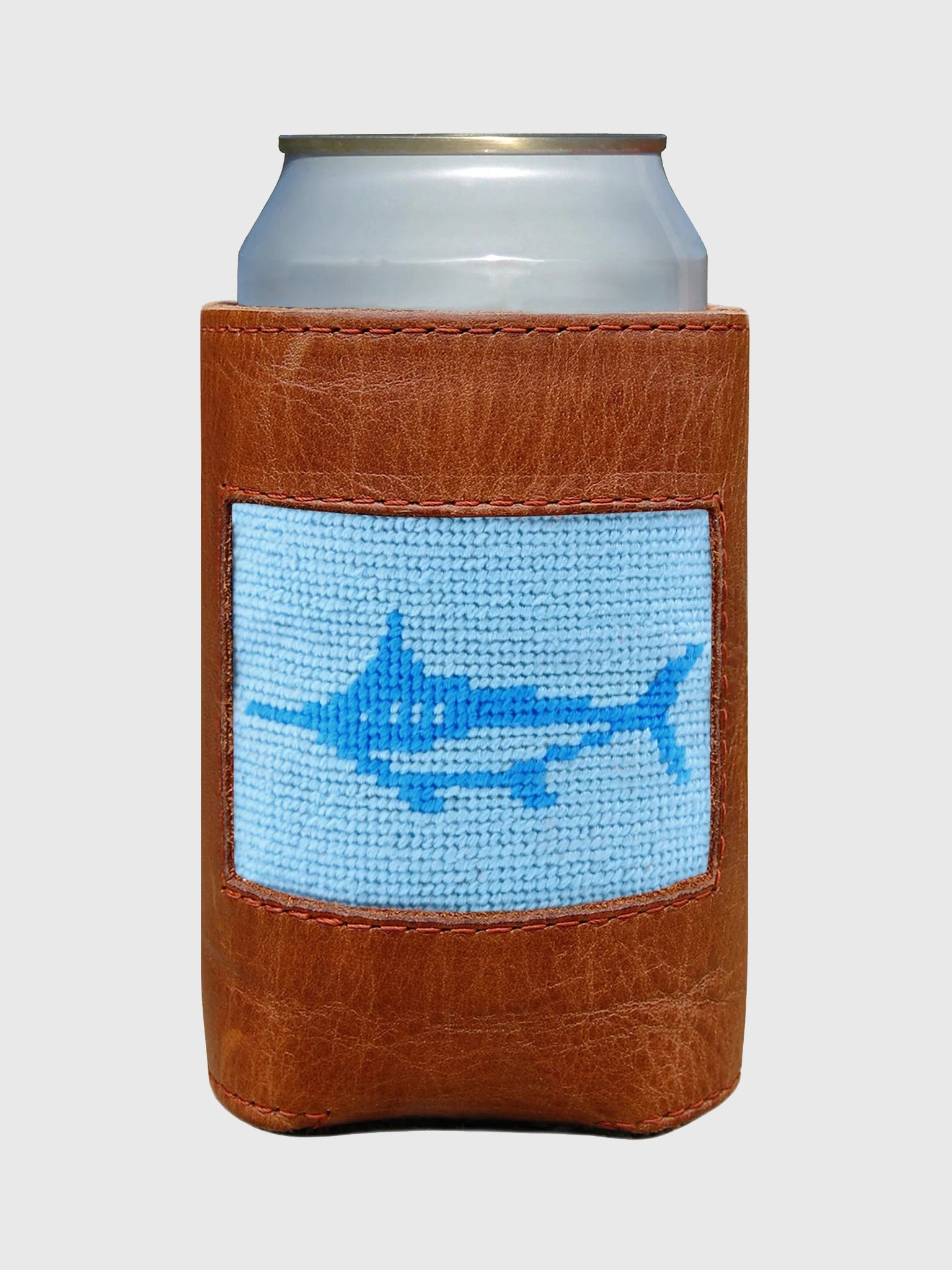 Smathers & Branson Trophy Marlin Needlepoint Can Cooler - Saint Bernard