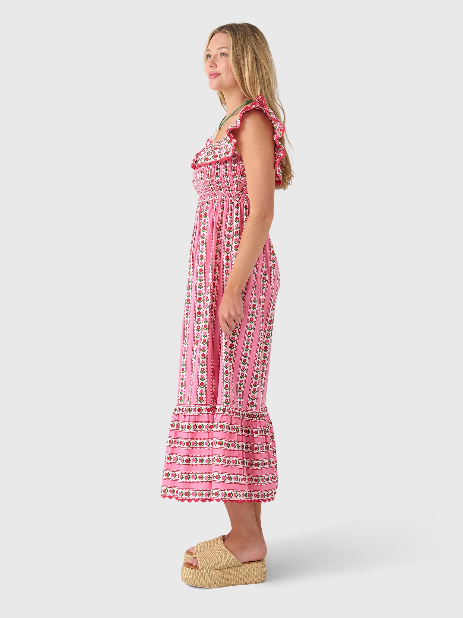 Pink City Prints Women's Carrie Dress - Saint Bernard