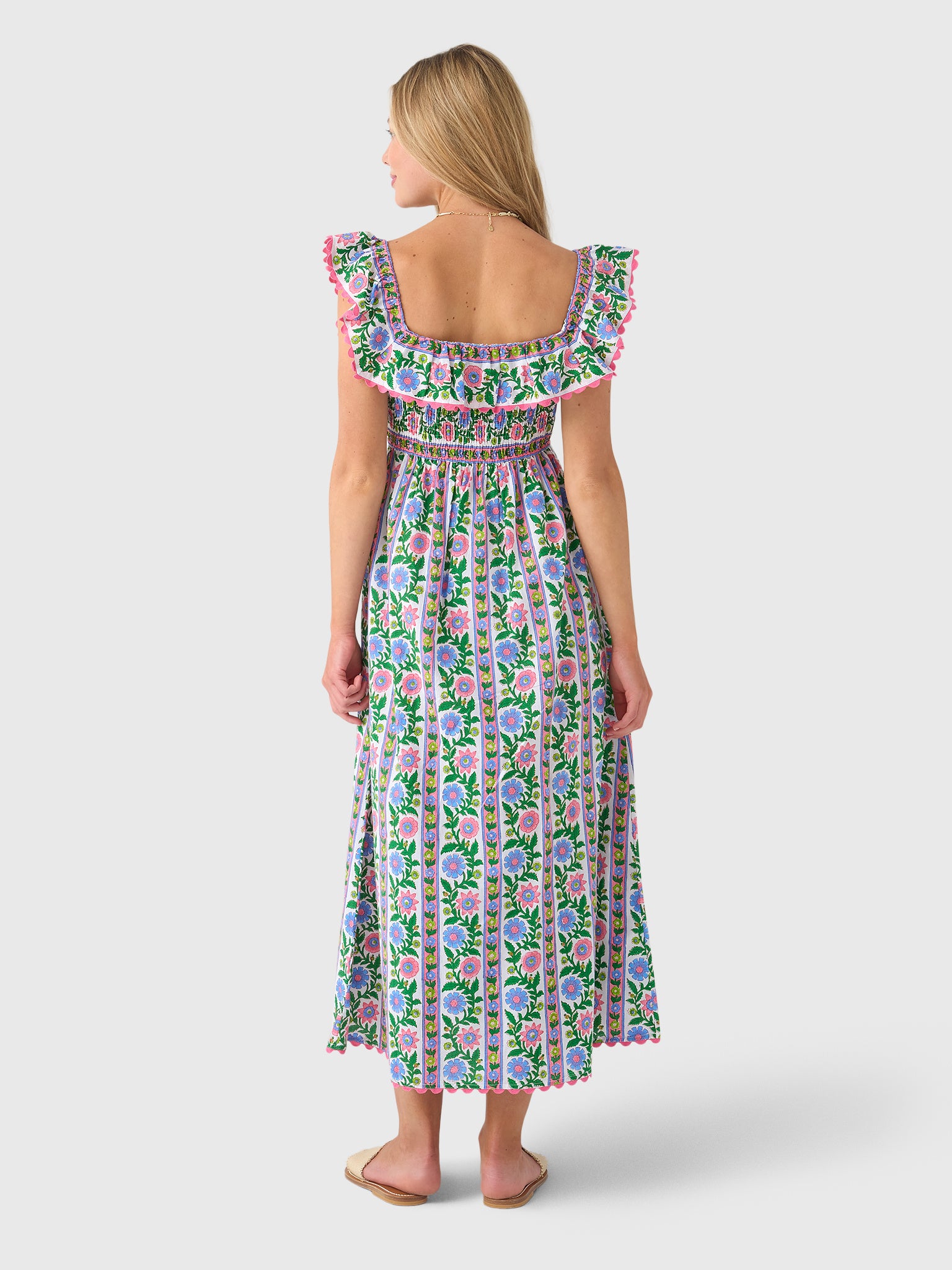 Pink City Prints Women's Carrie Dress - Saint Bernard