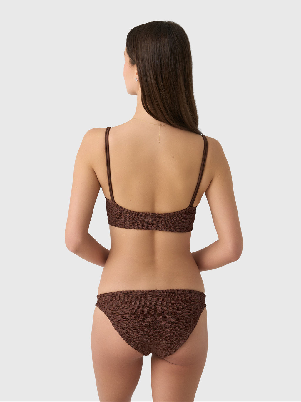 Hunza G Women's Cassie Beaded Bikini Set - Saint Bernard
