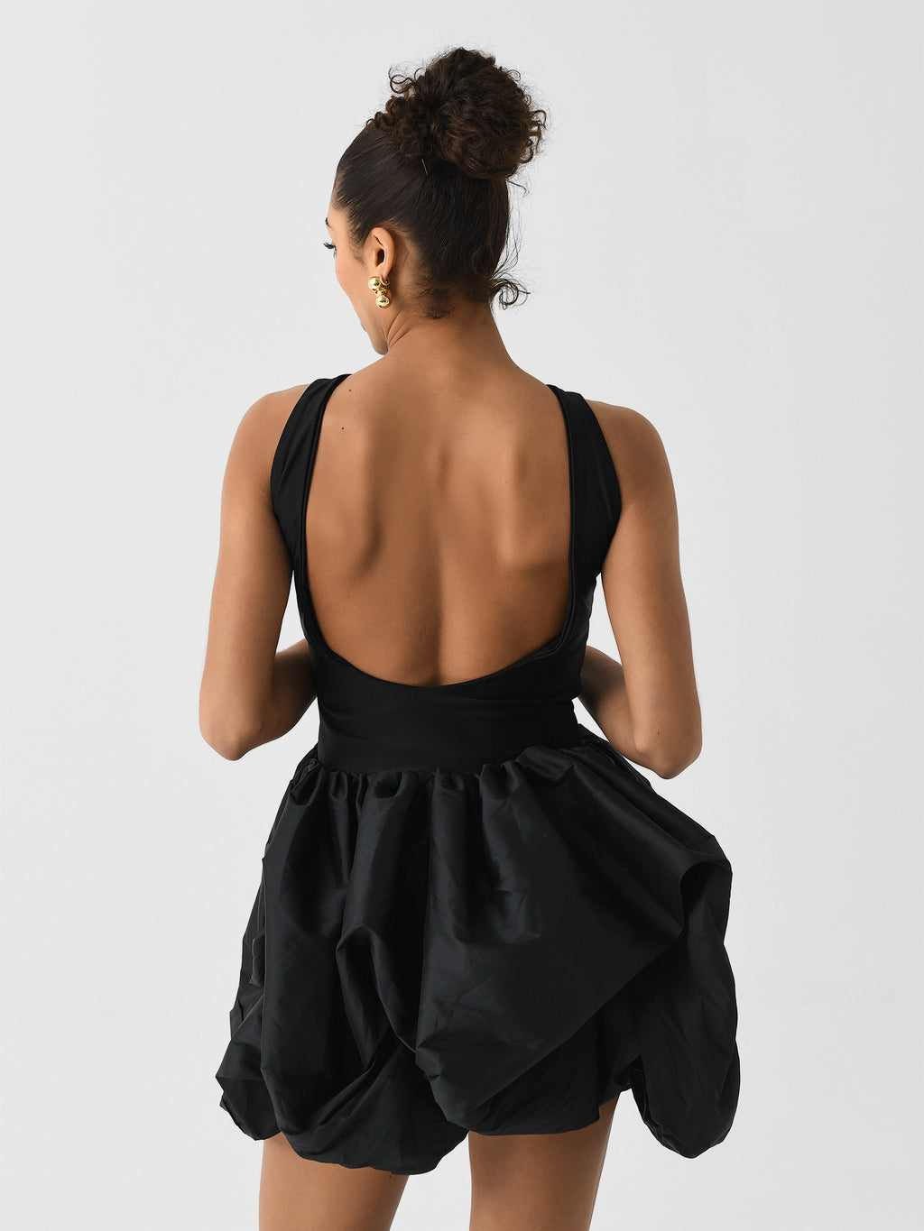 Cienaga Mini DressxBLACK-alt3