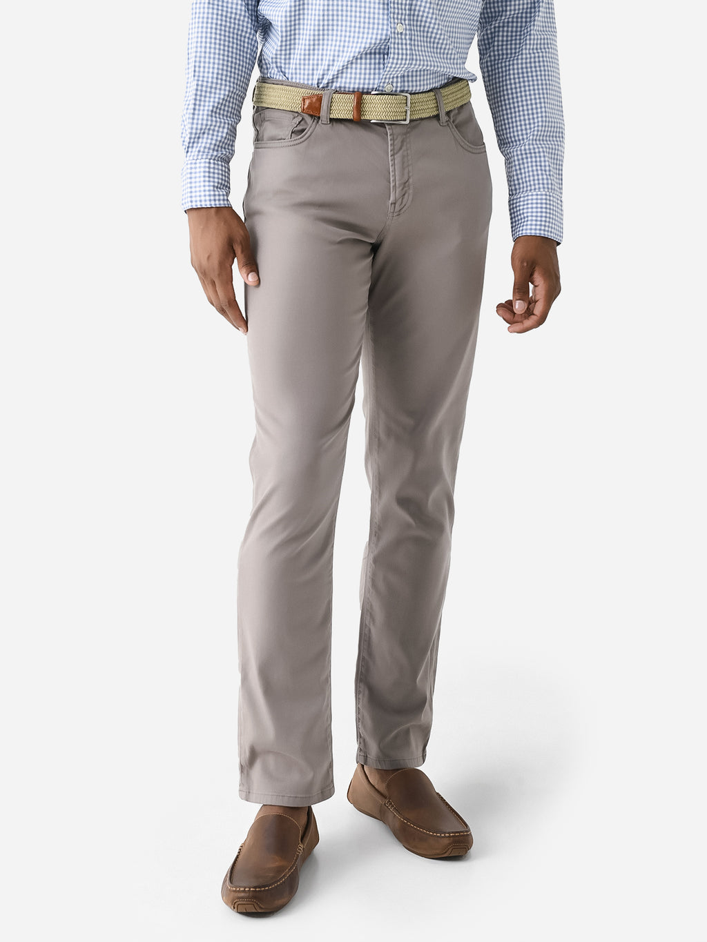 RYE51 Men's Silo Comfort Cotton 5-Pocket Pant - Saint Bernard